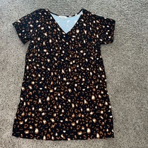 Cheetah Print Dress